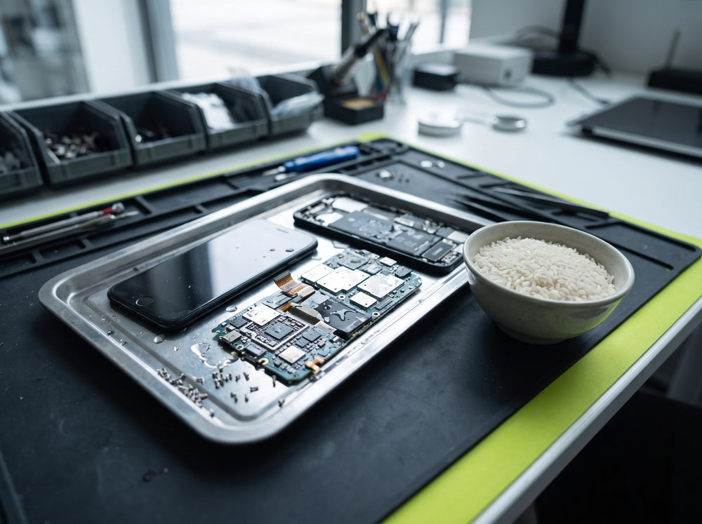 Rice doesn't work: the truth about drying a wet phone